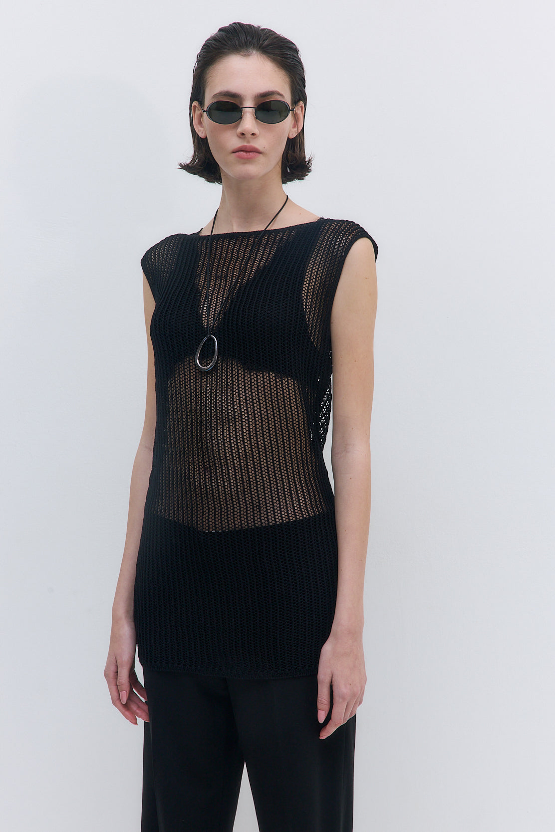 Crochet Boatneck Tank