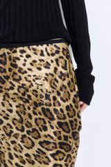 Satin Slip Midi Skirt