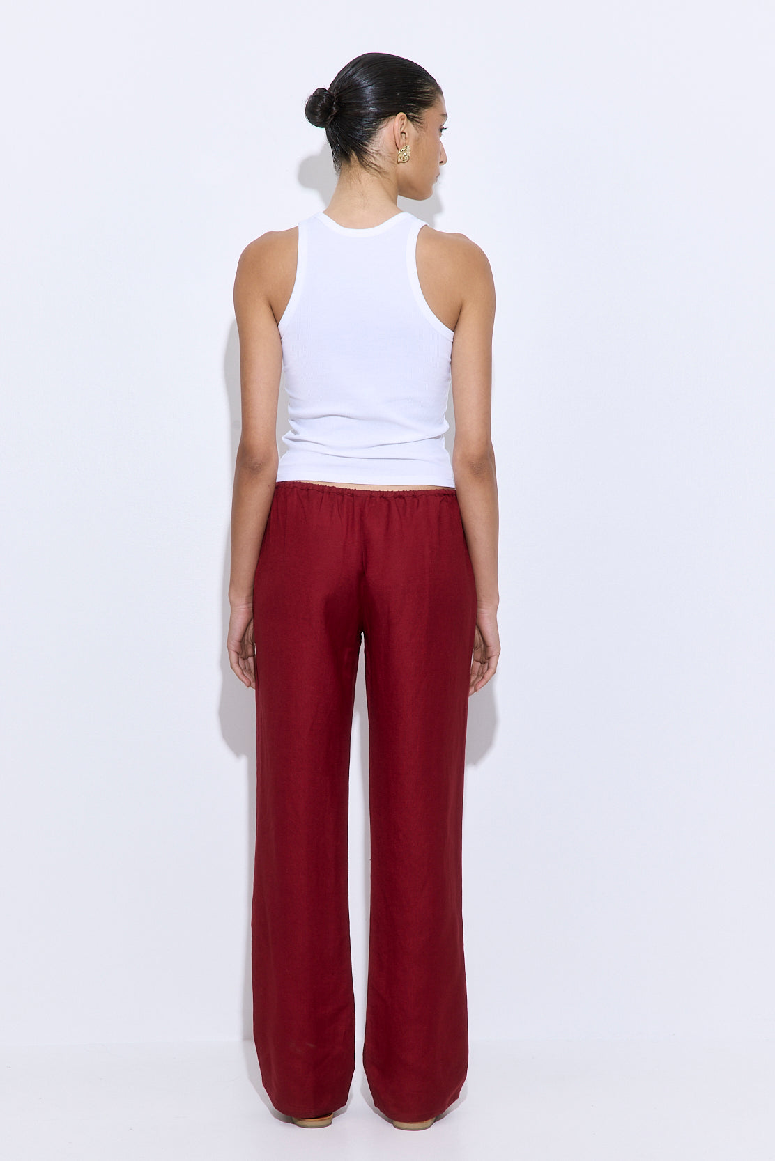 Full Length Linen Pants