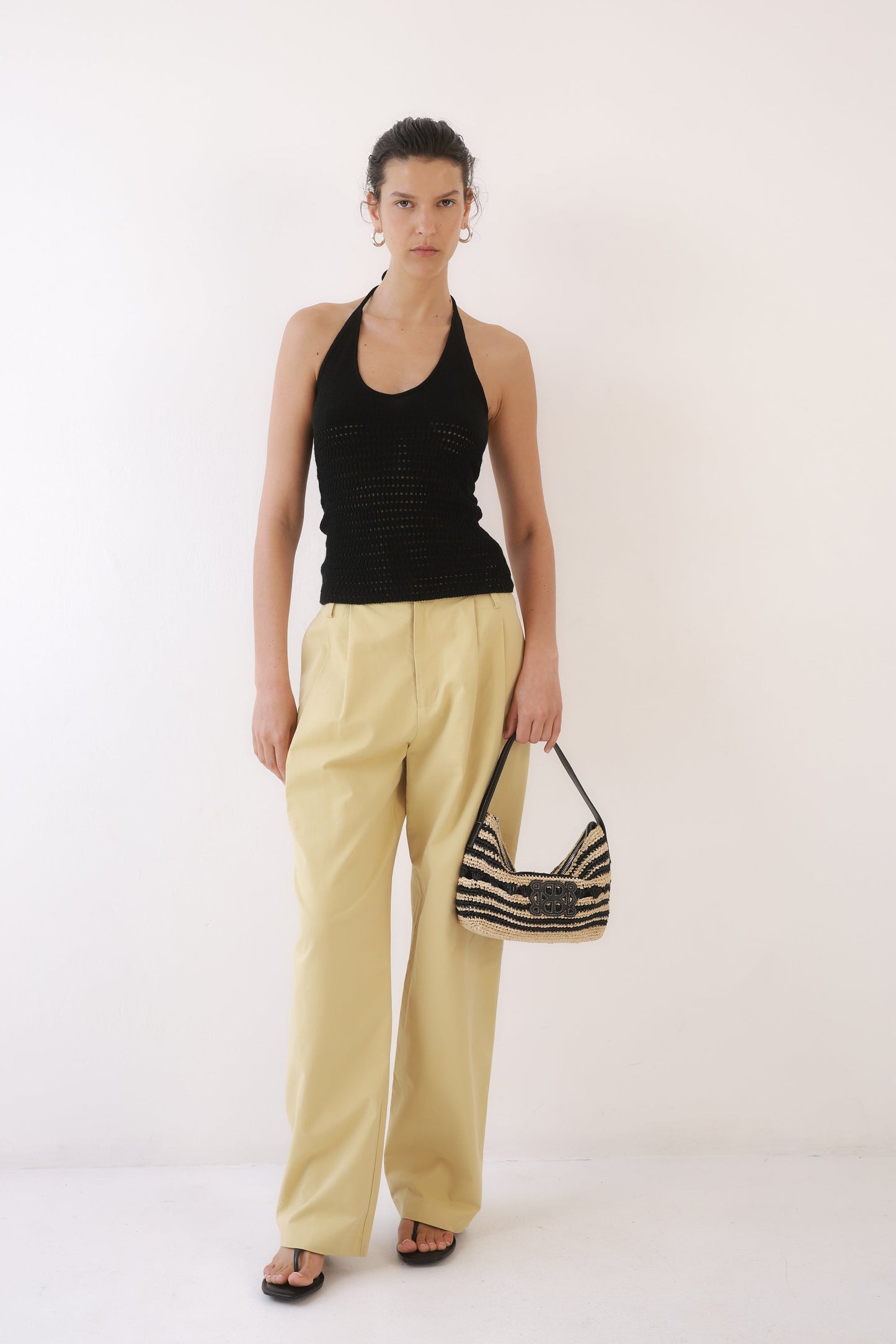 Raffia Crochet Clutch