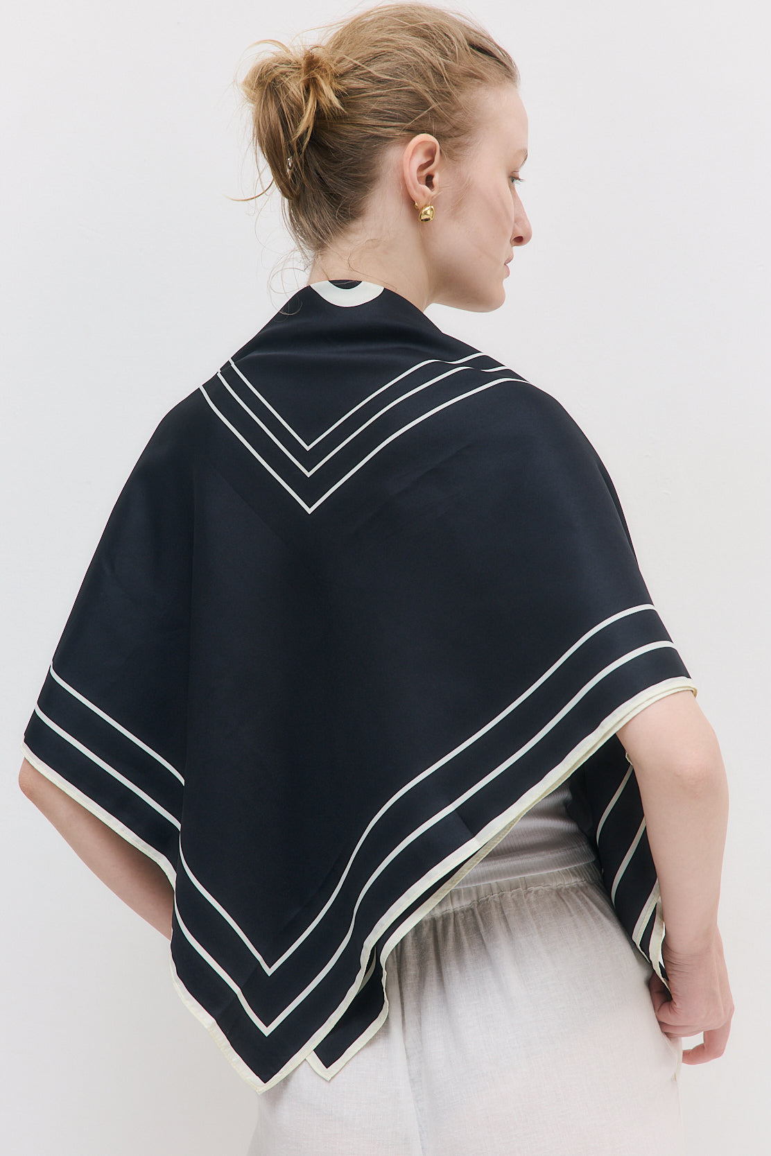 Signature Monogram Scarf