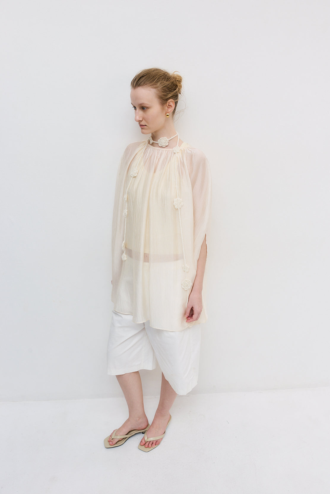 Semi Sheer Chiffon Cape – Dé Rococo WORLD