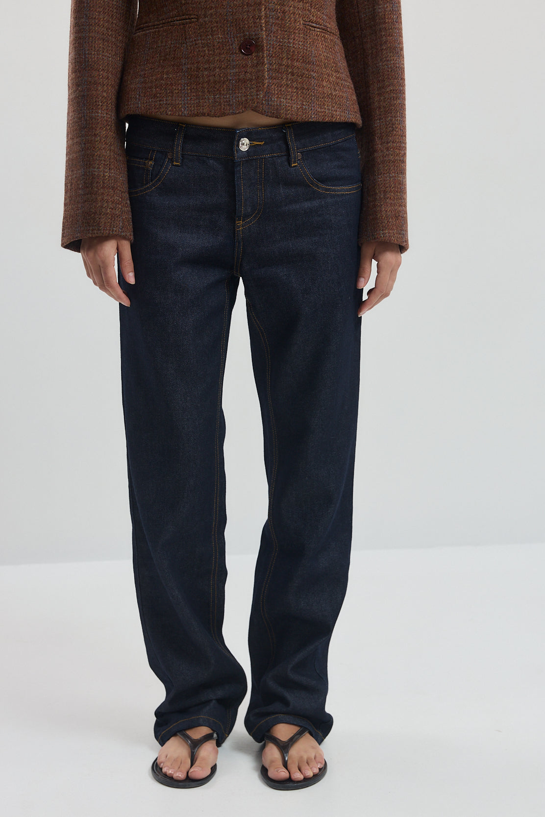 No.15| Low Rise Straight Denim