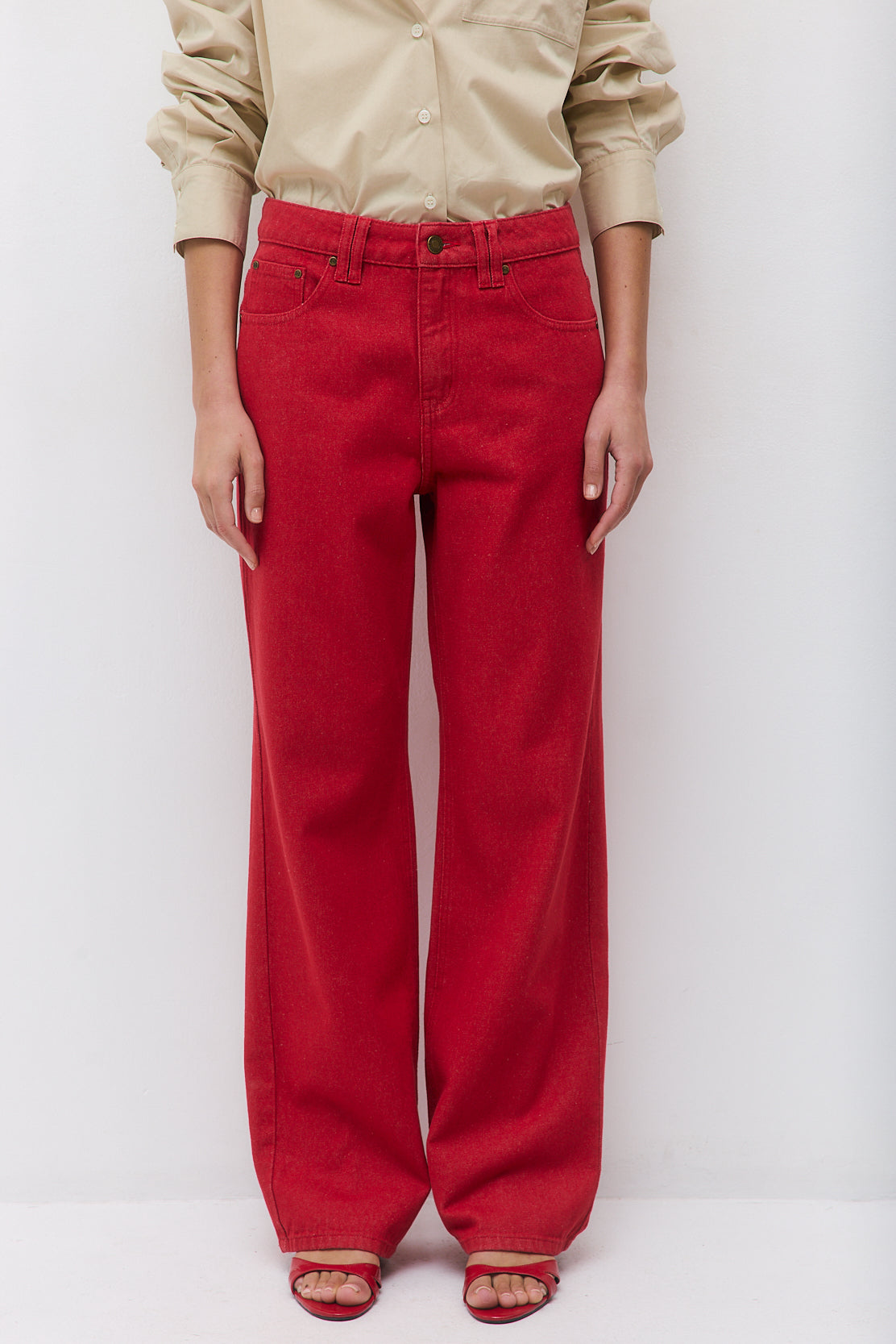 Colorwash Wide Leg Pants