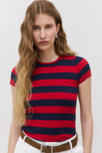 red-navy-stripes