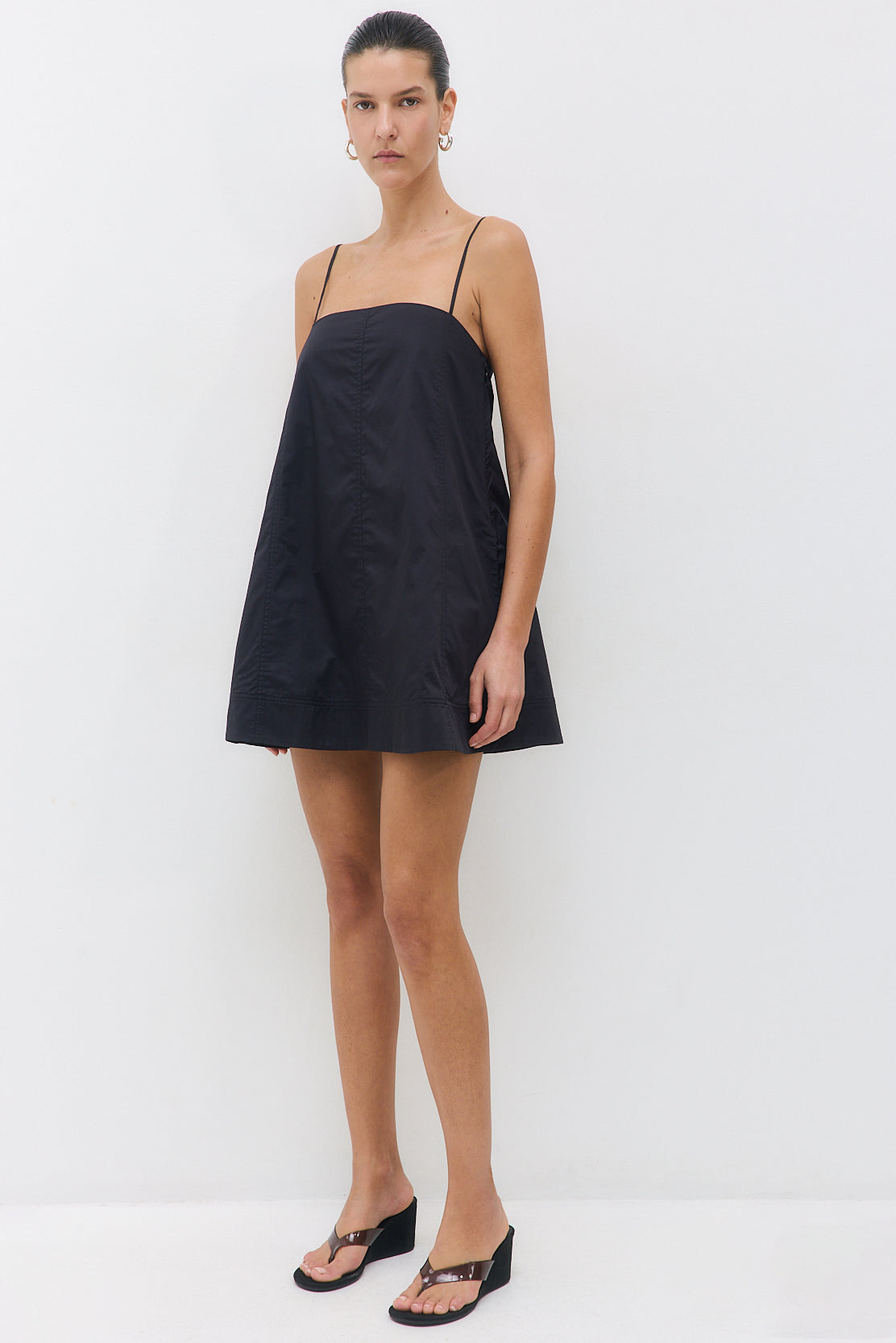 Poplin Mini Dress