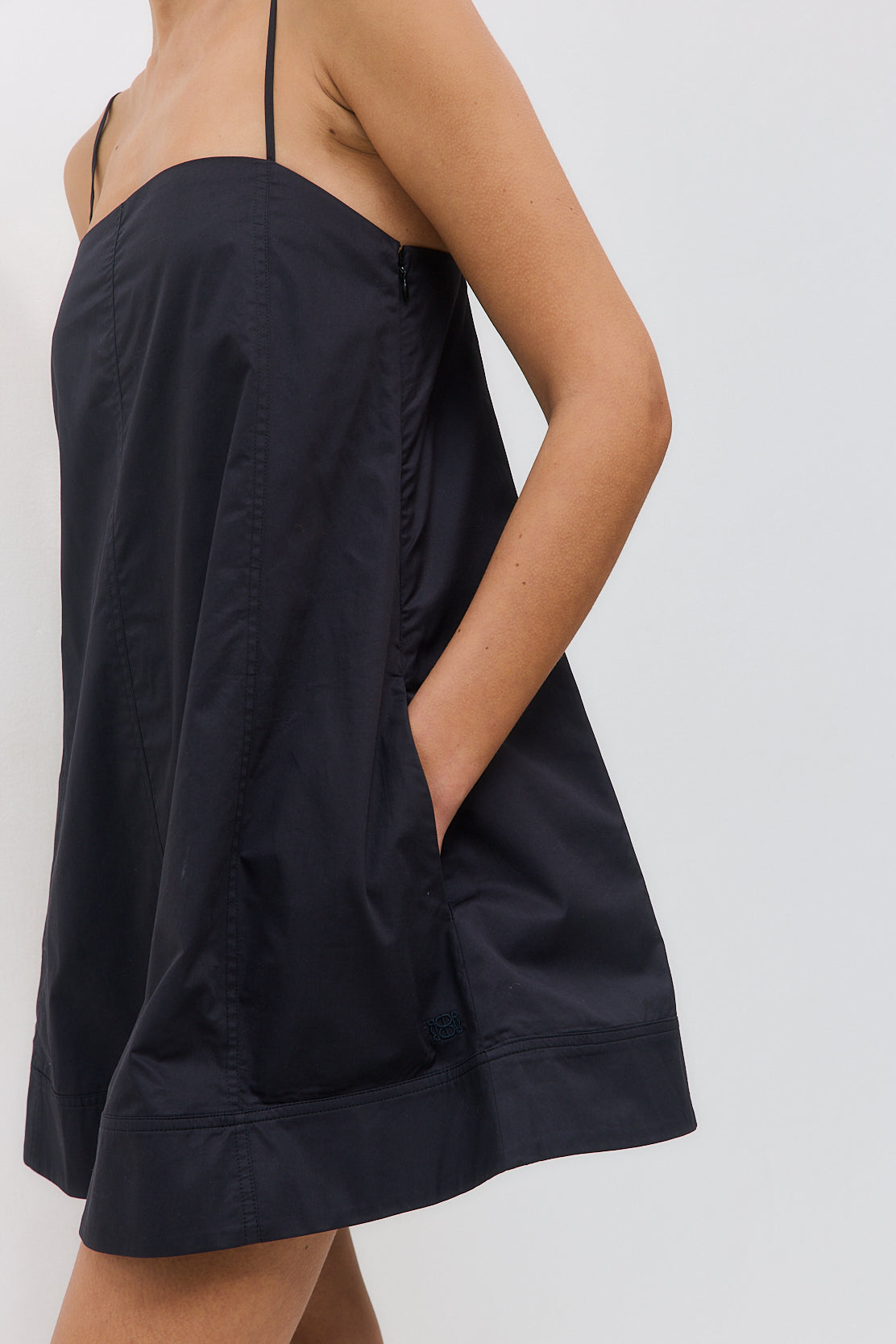 Poplin Mini Dress