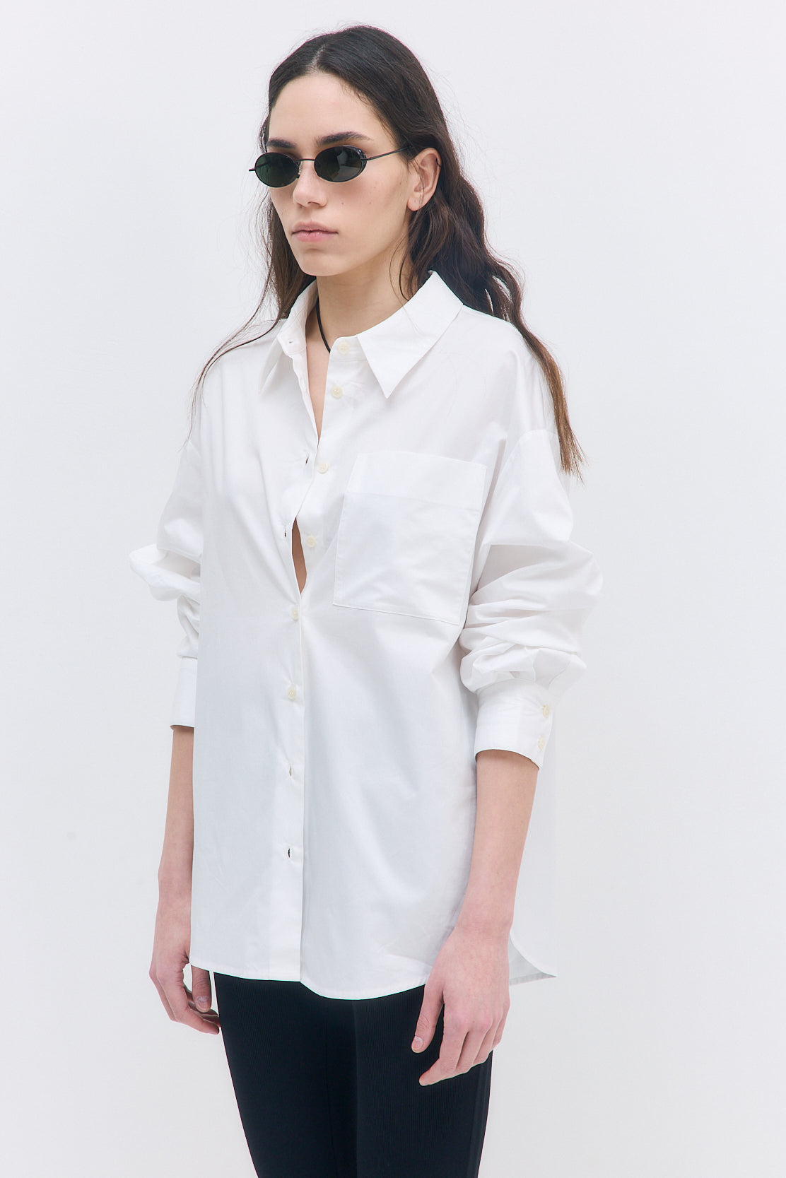 Oversized Poplin Button Down - Dé Rococo