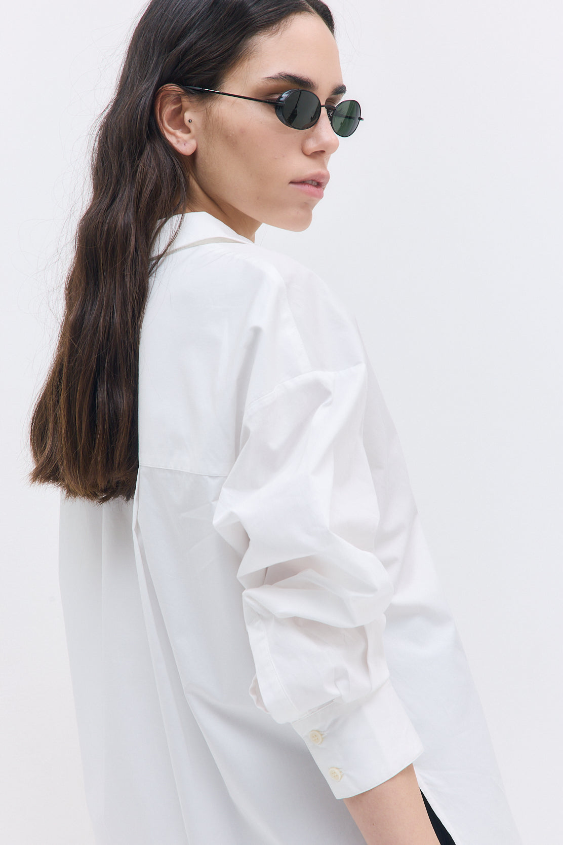 Oversized Poplin Button Down - Dé Rococo