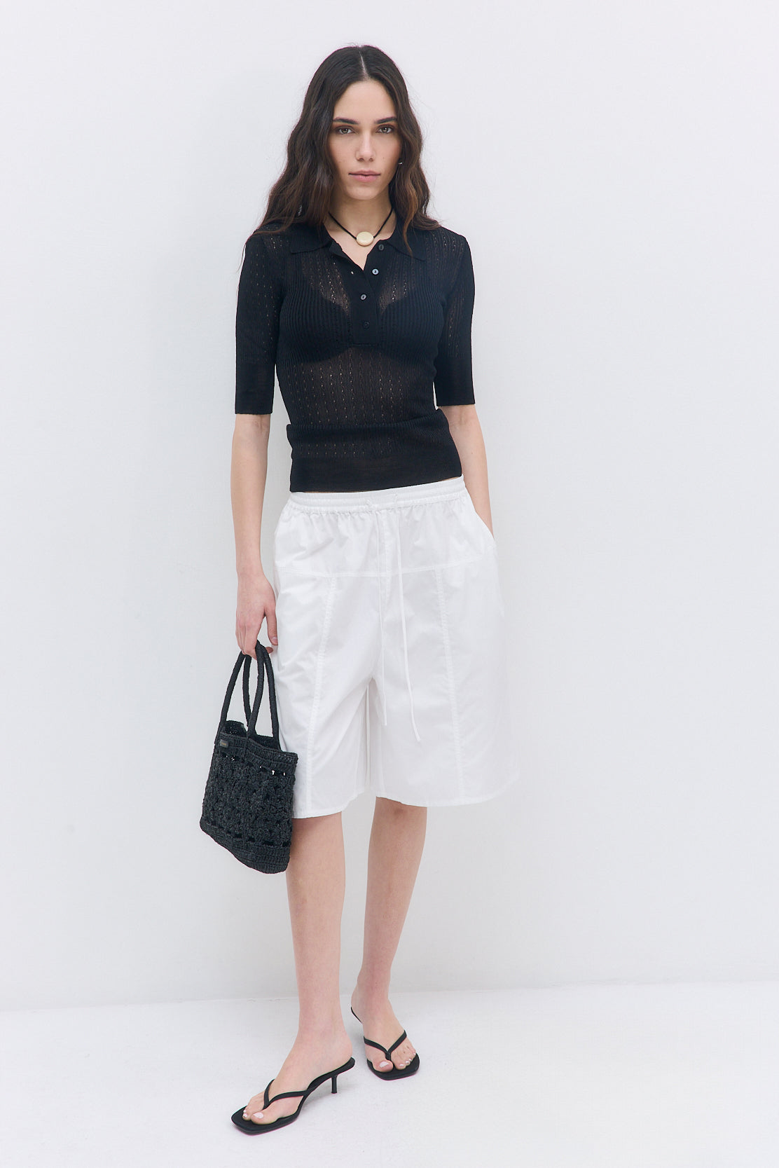 Poplin Bermuda Shorts