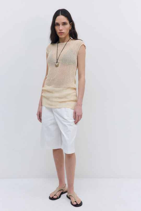 Crochet Boatneck Tank