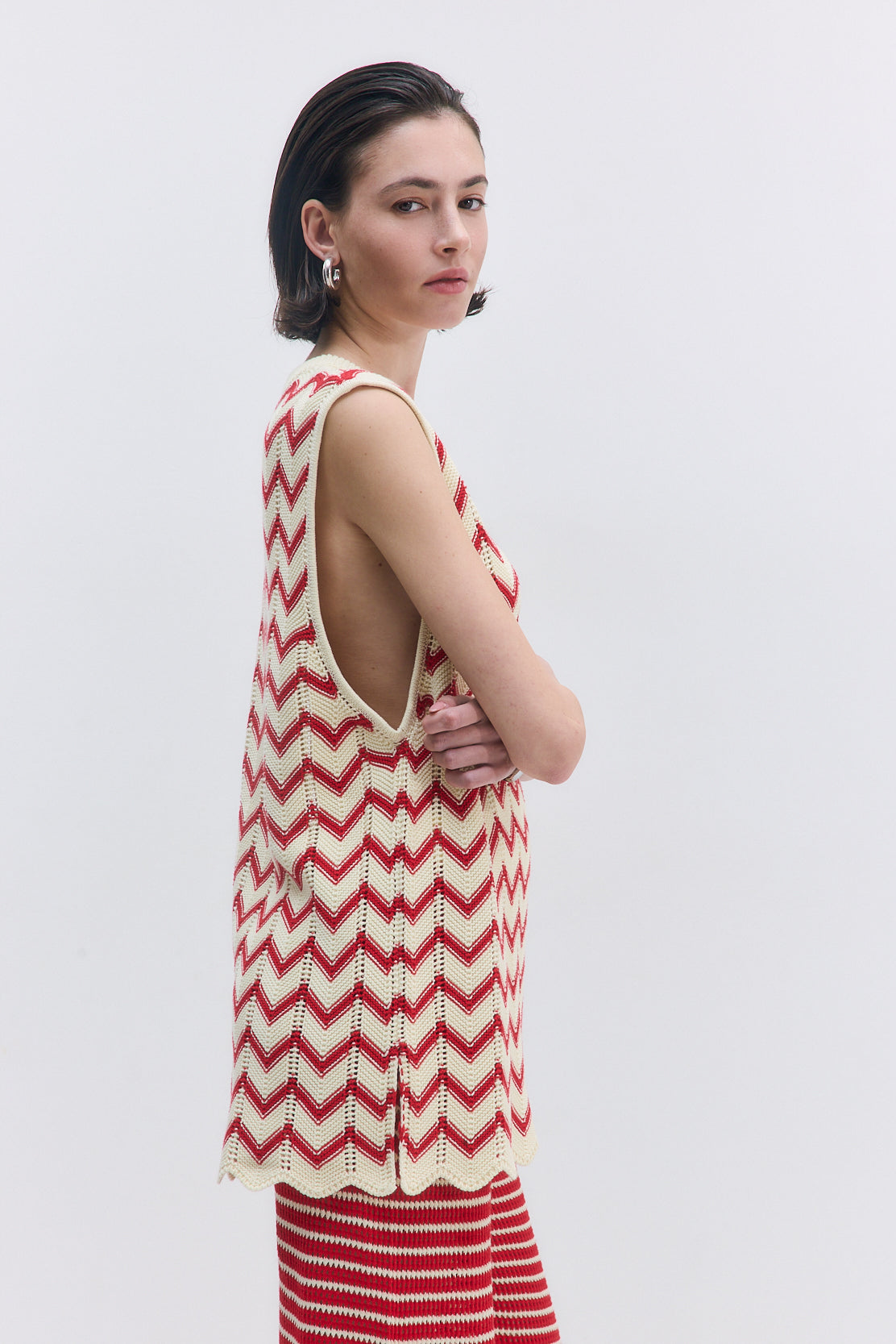 Oversized Crochet Pattern Vest