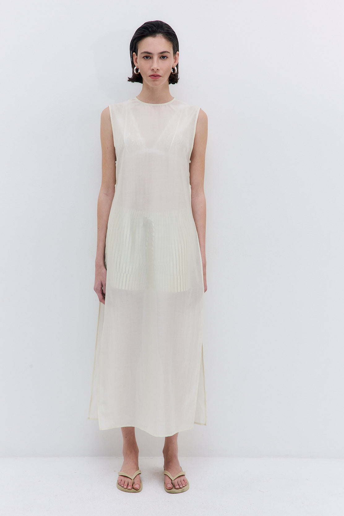Sheer Midi Cover Up