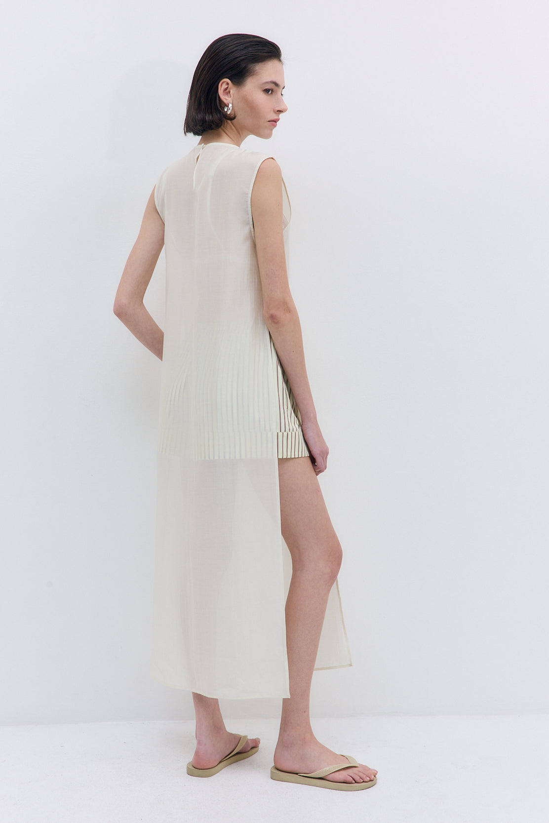 Sheer Midi Cover Up