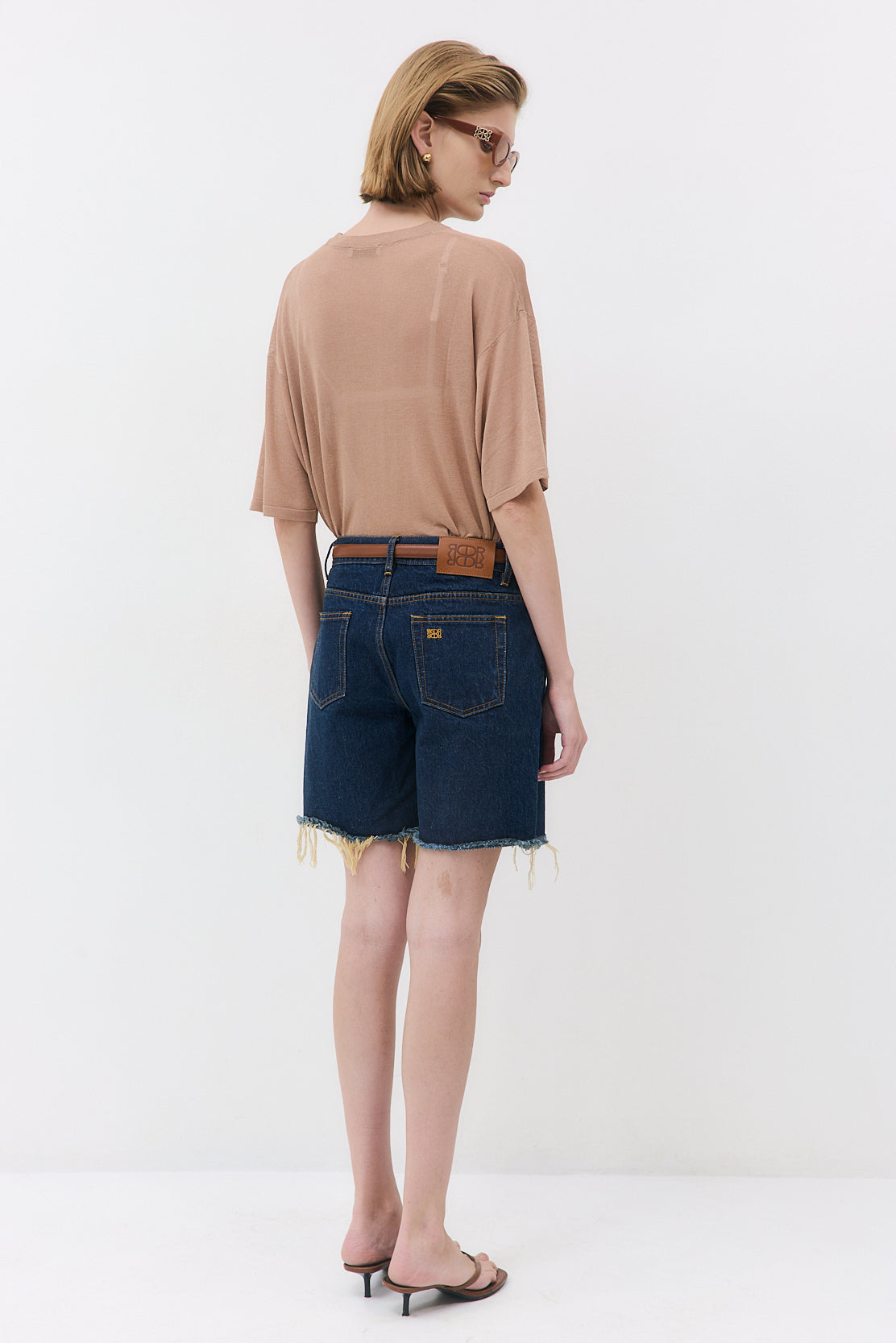 Semi Sheer Oversized Top
