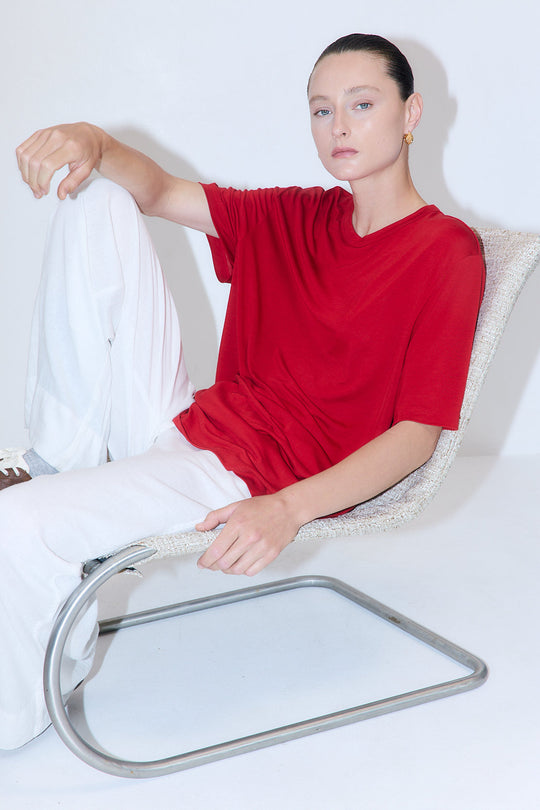 Oversized Crew Neck T Shirt