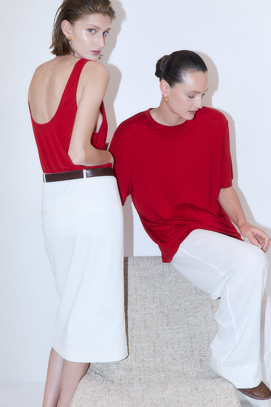 Deep Scoop Tank Top