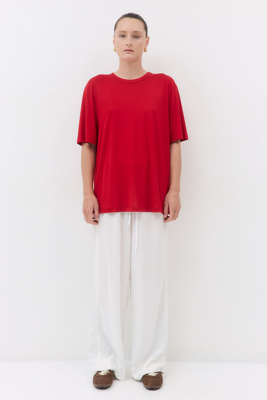 Oversized Crew Neck T Shirt
