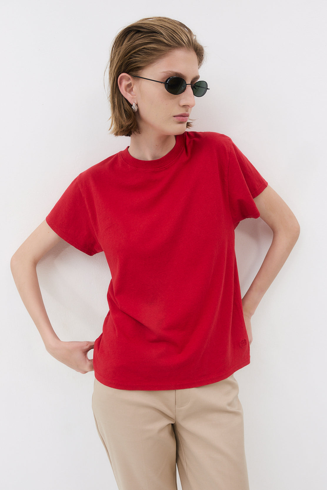 Classic Crew Neck T Shirt