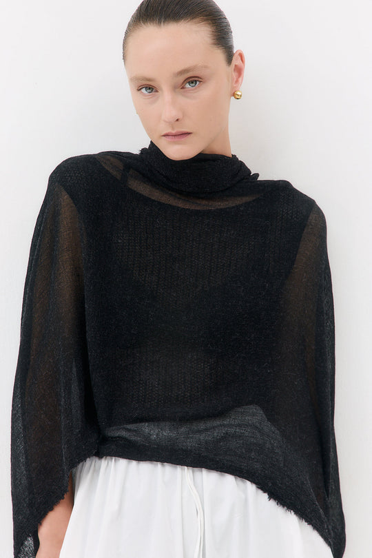 Semi Sheer Shawl