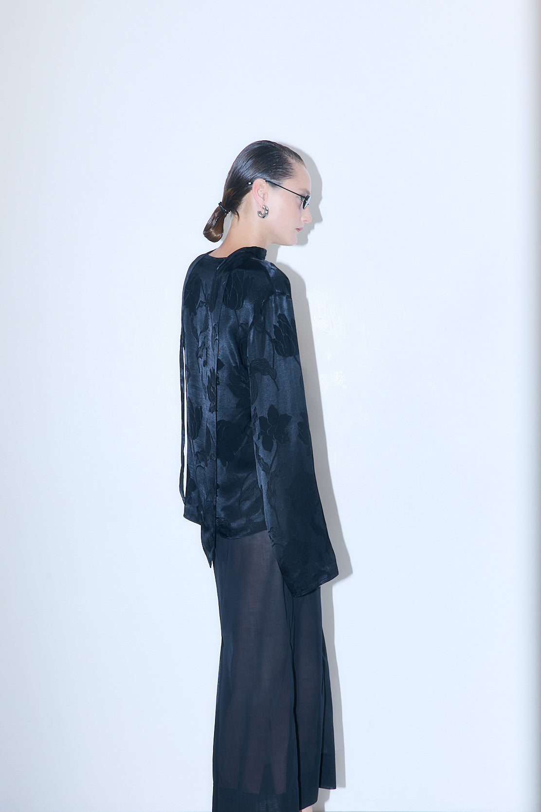 Skinny Satin Scarf