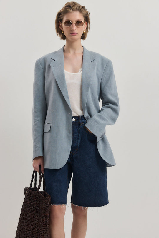 Oversized Straight Fit Blazer