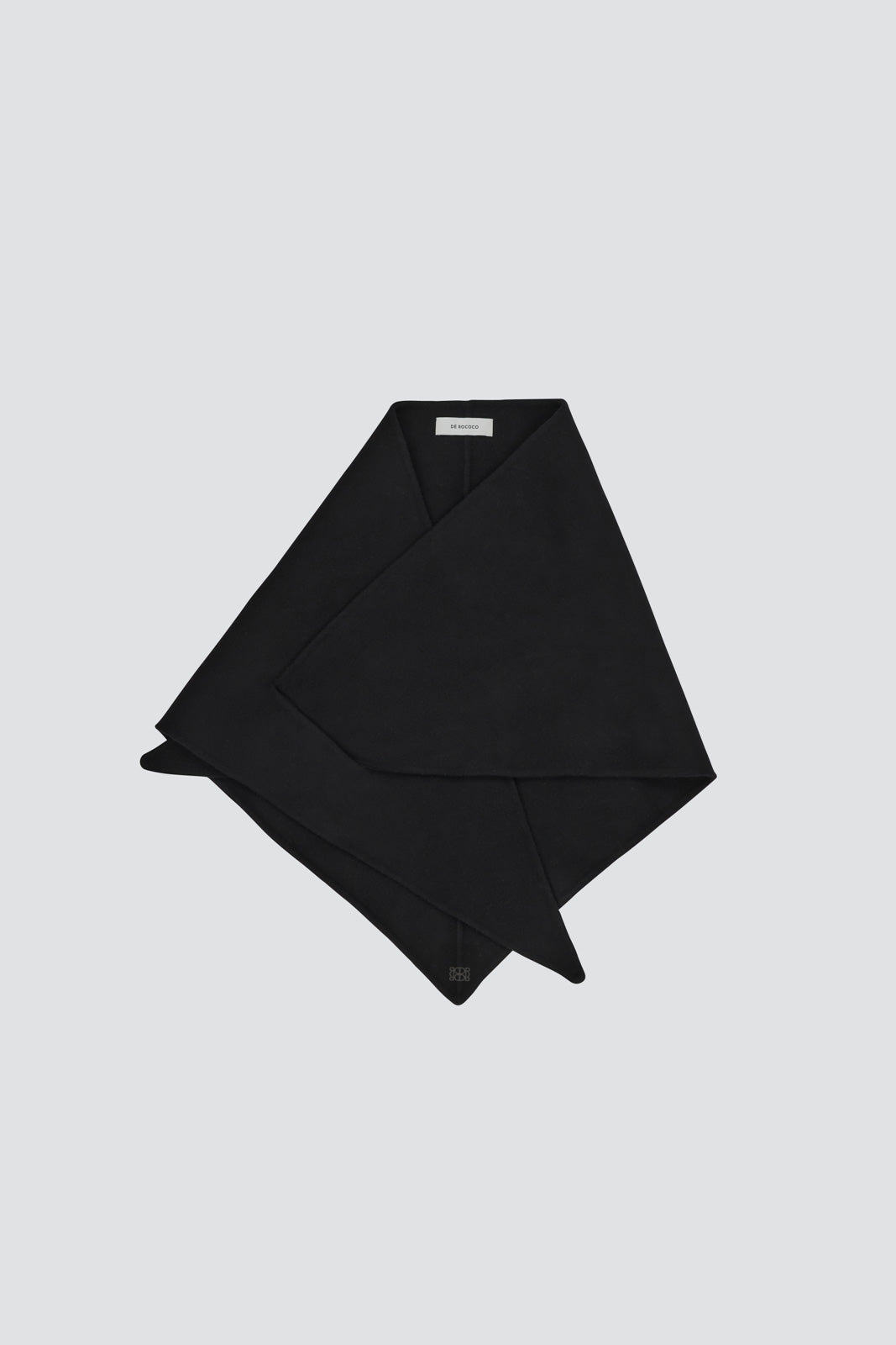 Double Wool Triangle Scarf