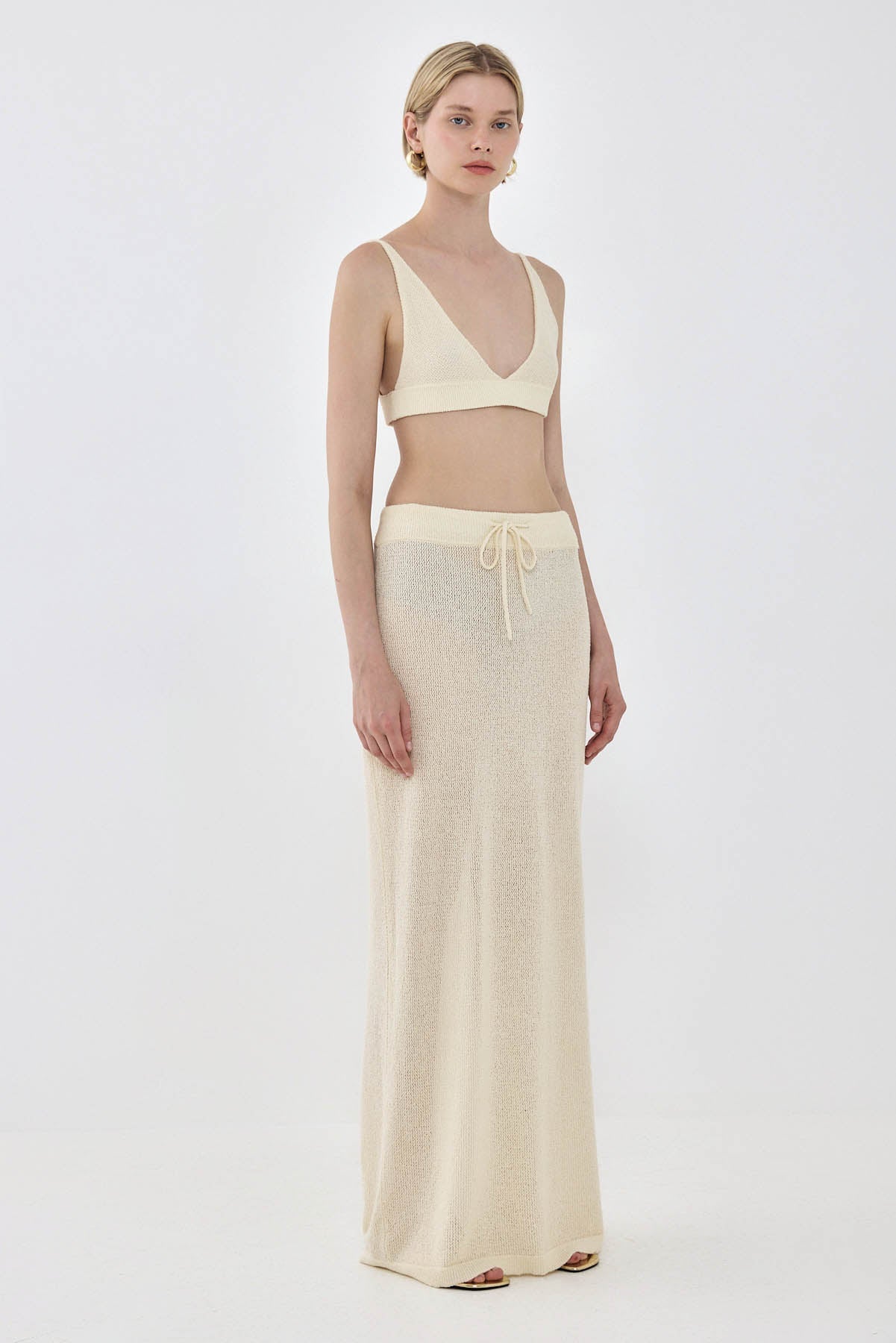 Crochet Maxi Skirt - Dé Rococo