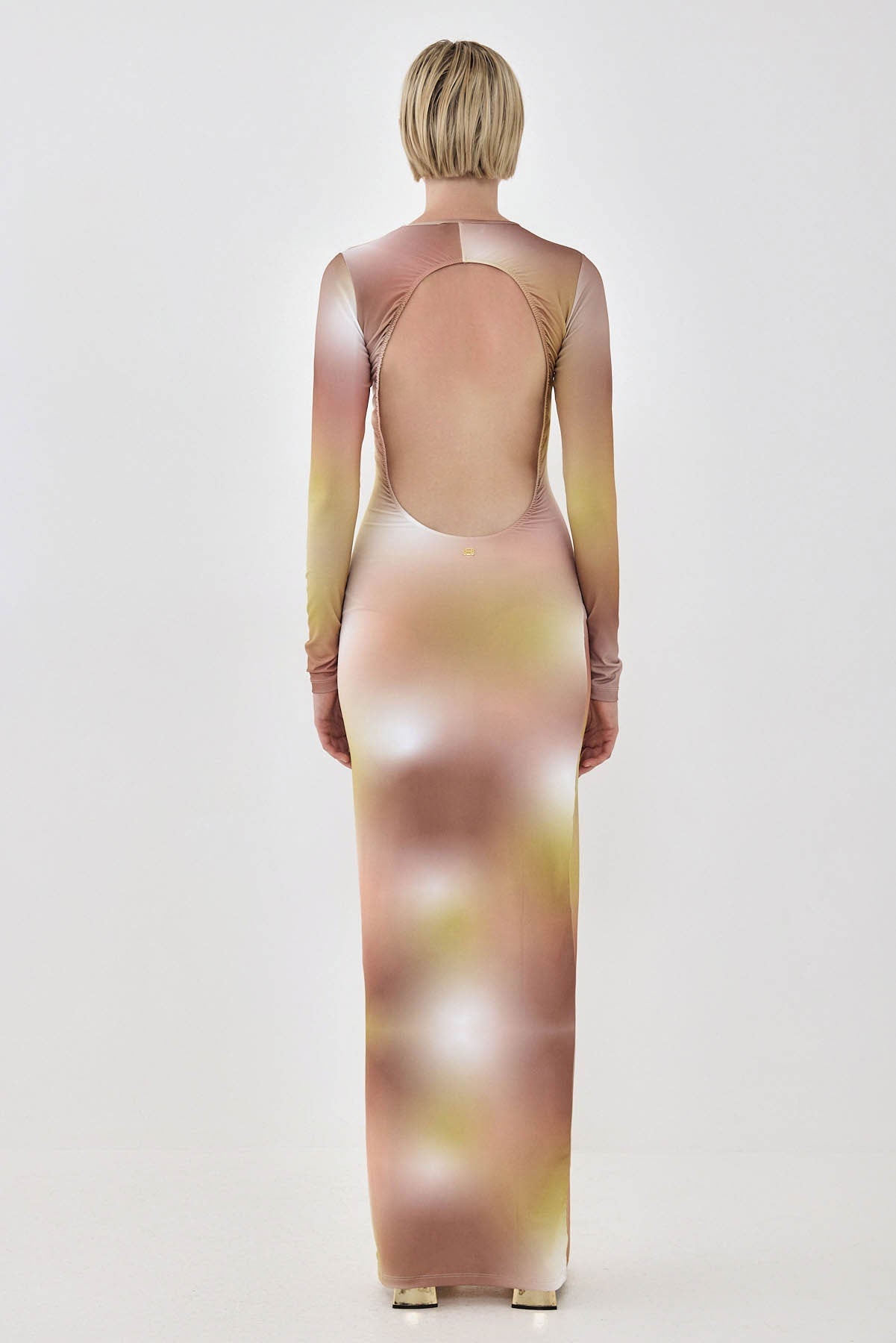 Sunset Open Back Maxi Dress - Dé Rococo