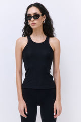 Classic Ribbed High Scoop Tank