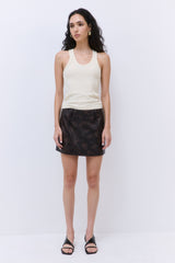 Classic Ribbed Low Scoop Tank
