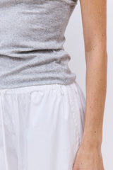 Classic Ribbed High Scoop Tank