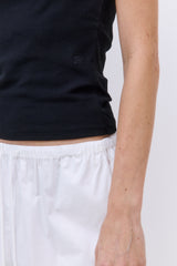Classic Ribbed Fitted T Shirt