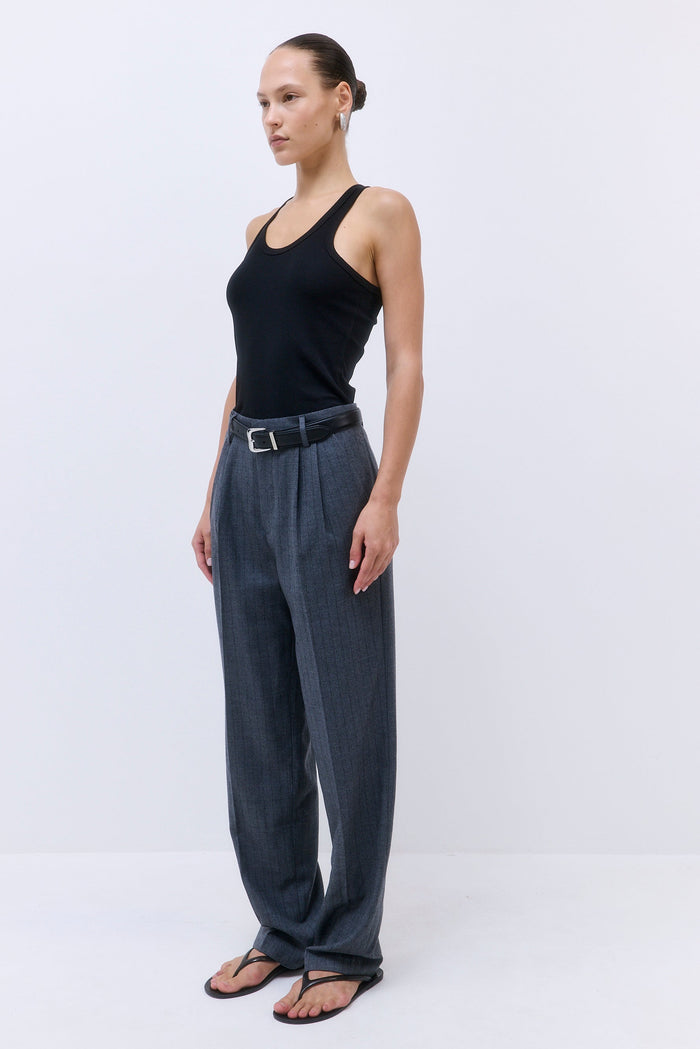 Classic Ribbed Low Scoop Tank