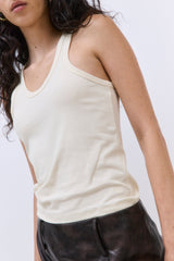 Classic Ribbed Low Scoop Tank