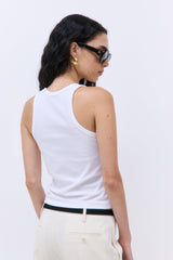 Classic Ribbed Low Scoop Tank