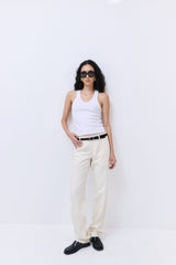 Classic Ribbed Low Scoop Tank