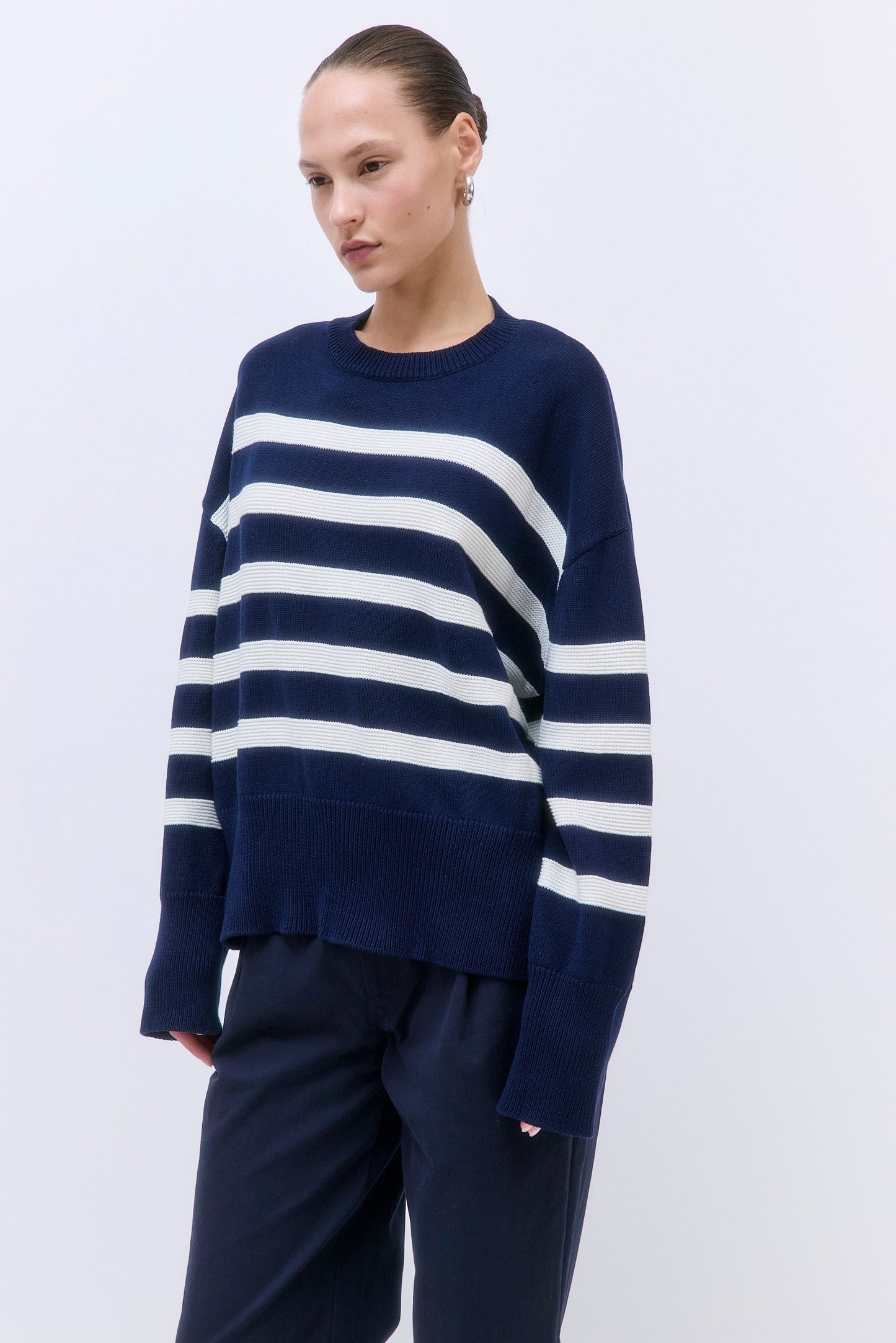 Oversized Stripped Sweater