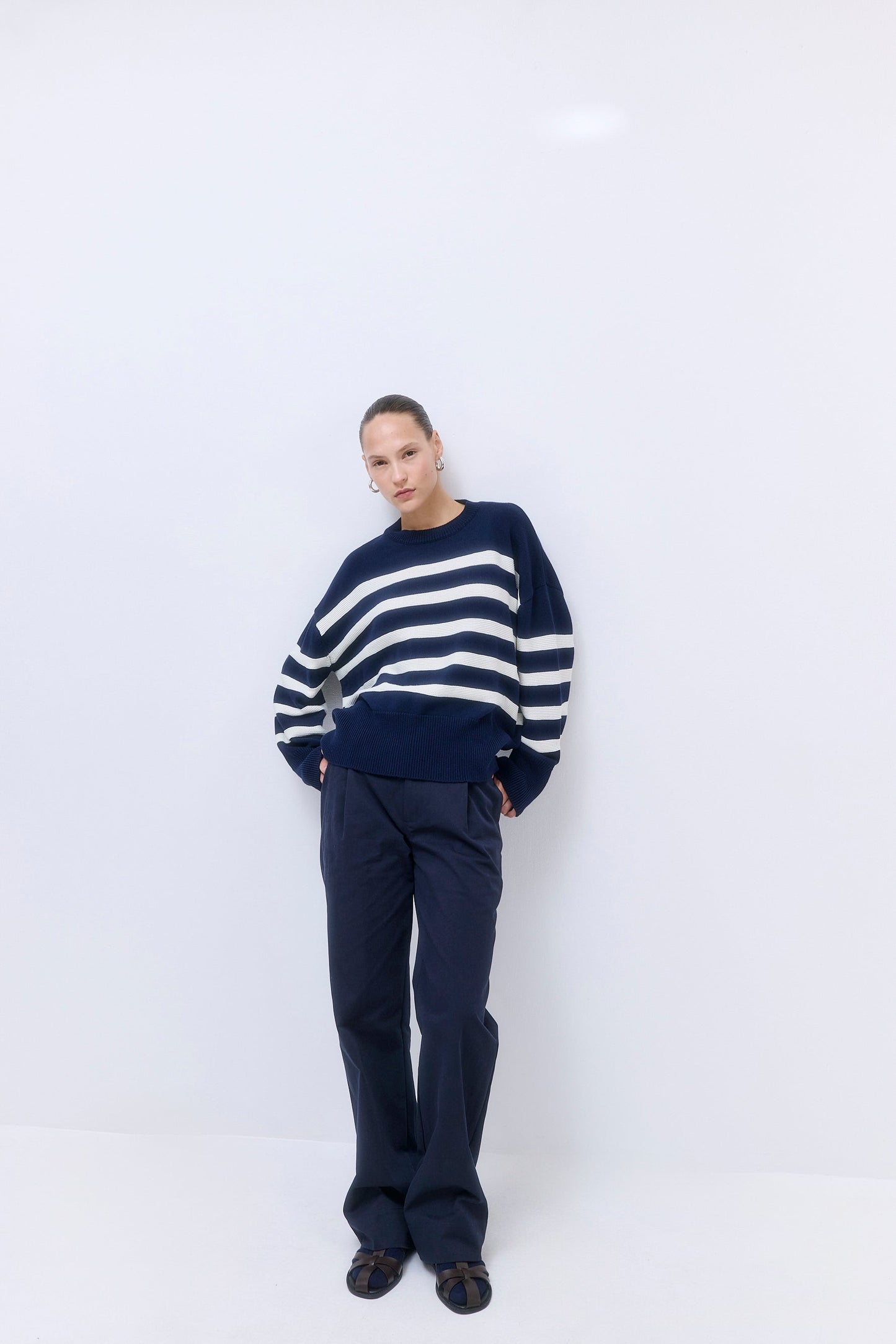 Oversized Stripped Sweater