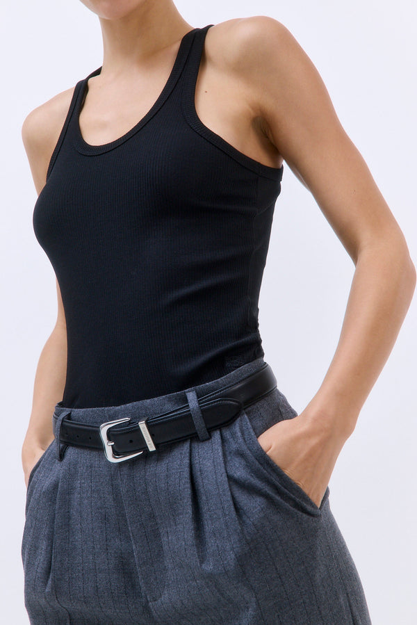 Wide Buckle Belt