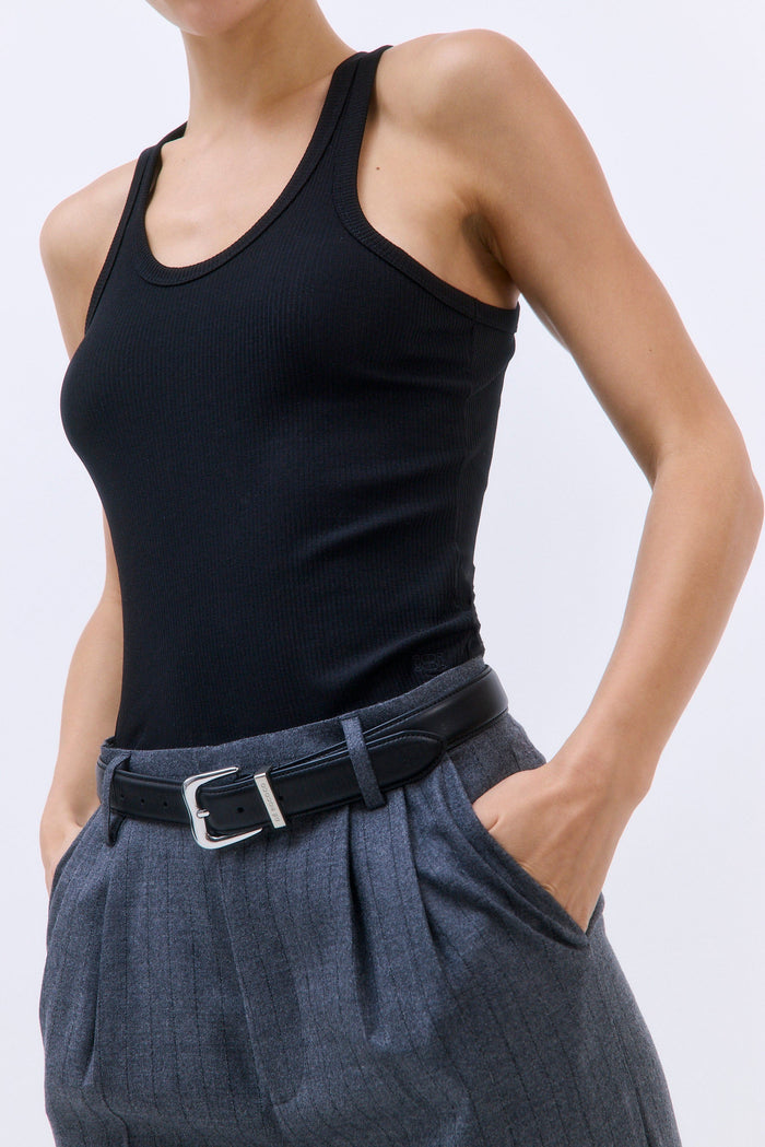 Wide Buckle Belt