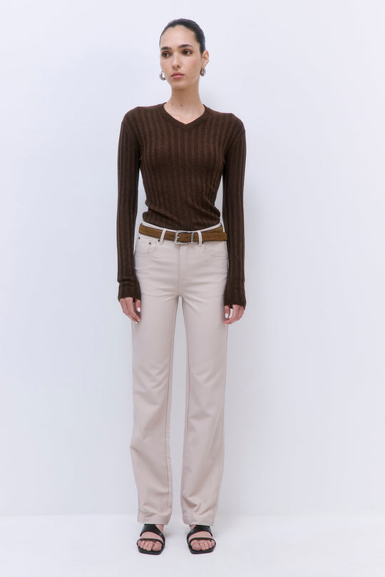 Stretchy Straight Leg Pants