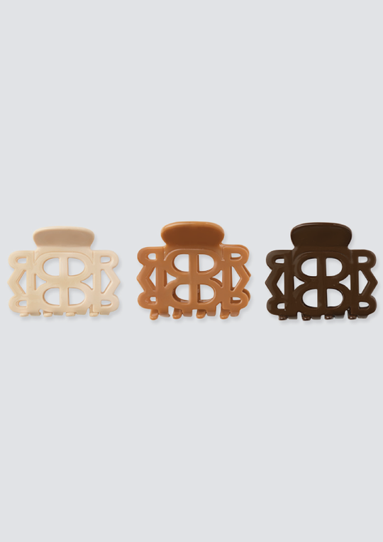 3 Piece Mini Claw Clip Set