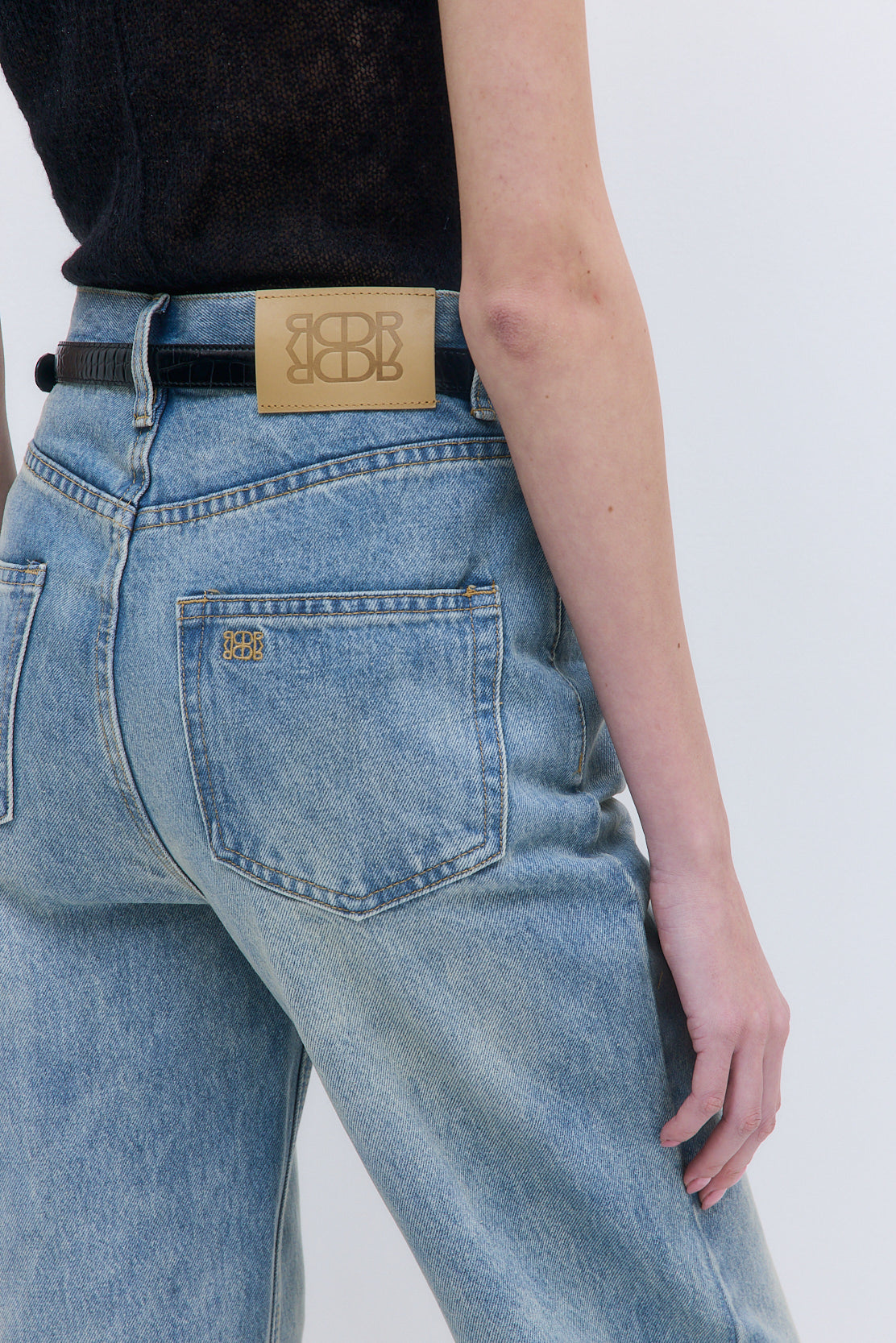 No.8| High Waisted Wide Leg Denim