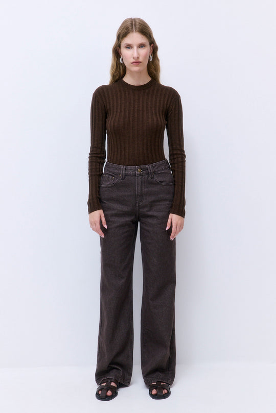 Colorwash Wide Leg Pants