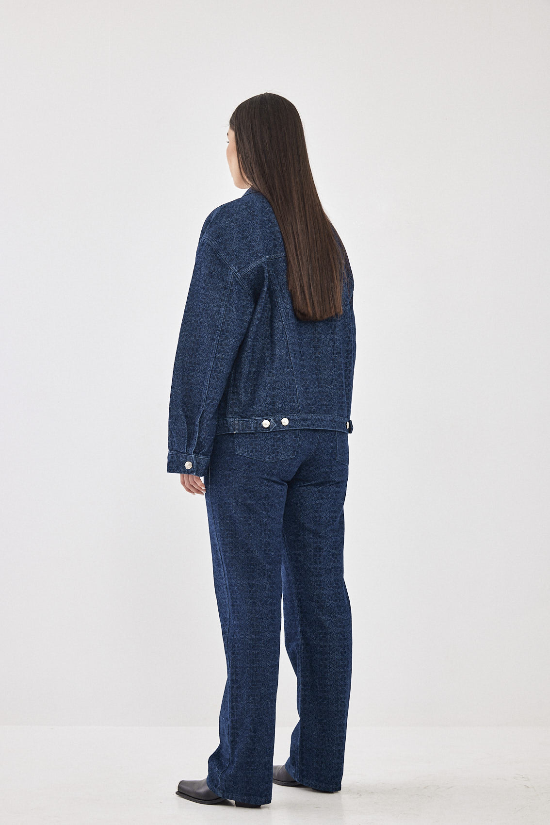 DR Monogram Denim Jacket - Dé Rococo