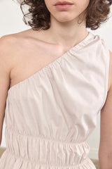 Gathered one shoulder top