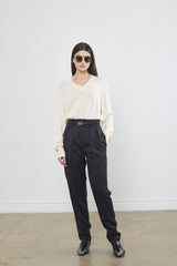 Knitted V Neck Sweater