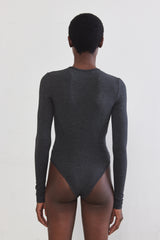 Flat-Lock Ribbed Bodysuit