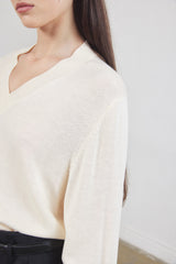 Knitted V Neck Sweater